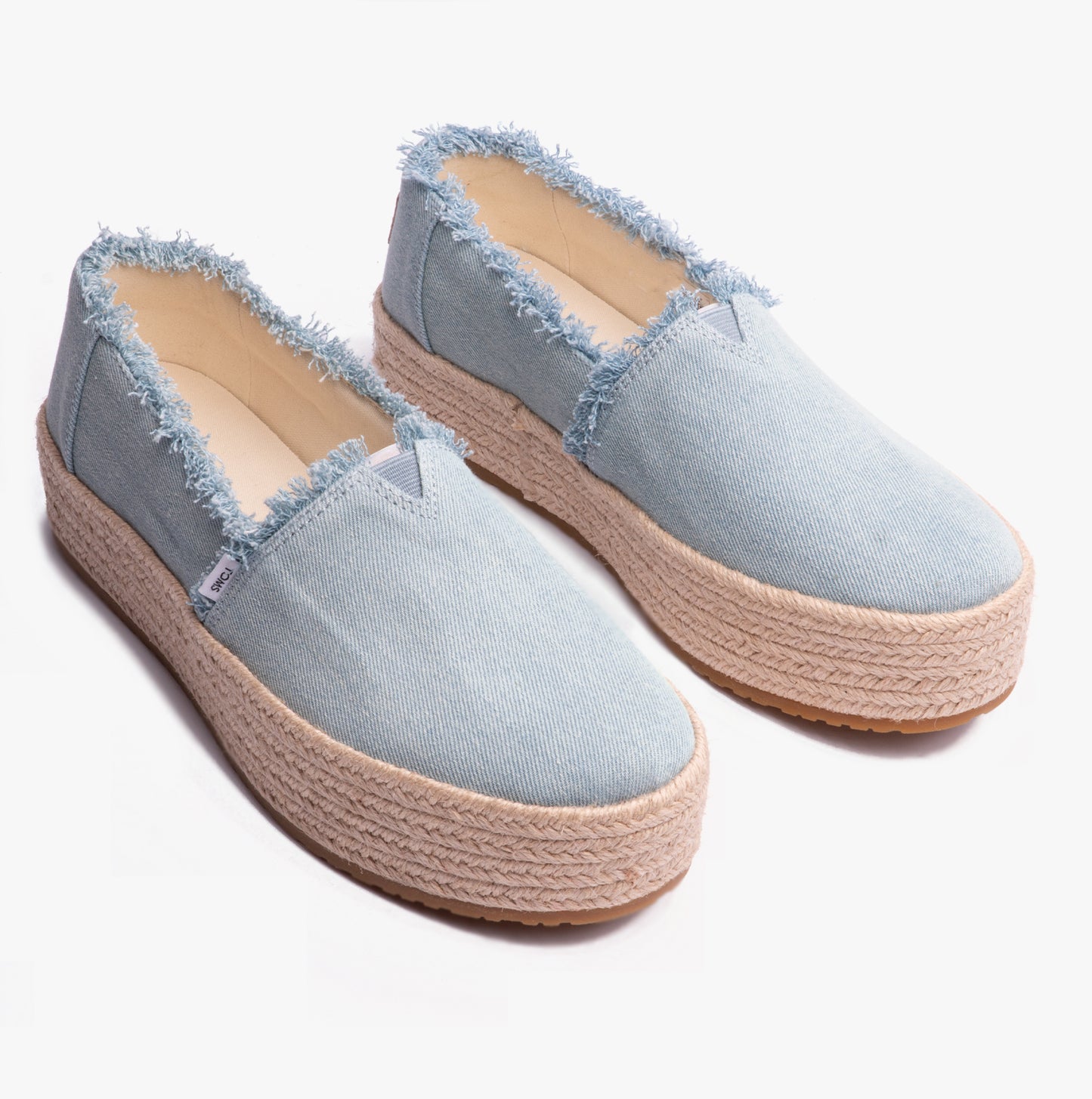 VALENCIA Womens Espadrilles Pastel Blue