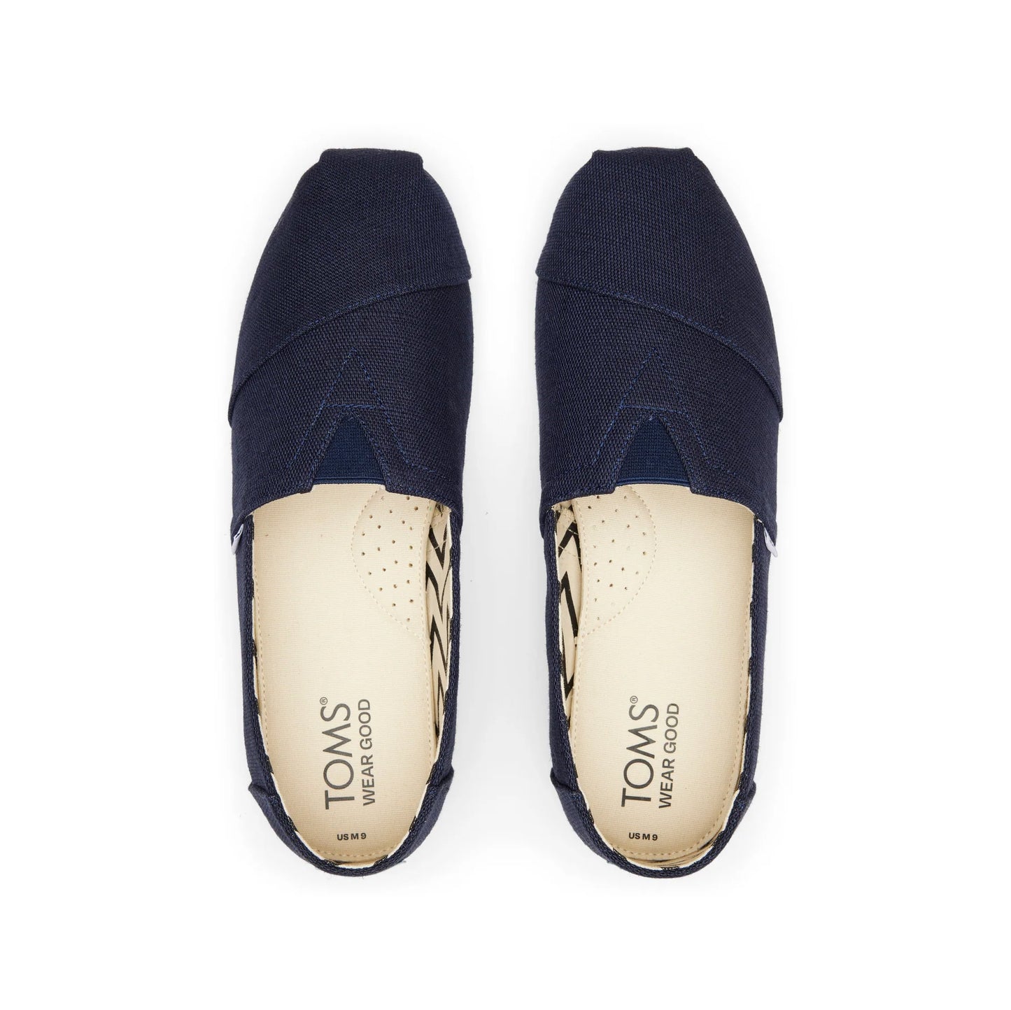 TOMS ALPARGATA CLASSIC Mens Espadrille Shoes Navy
