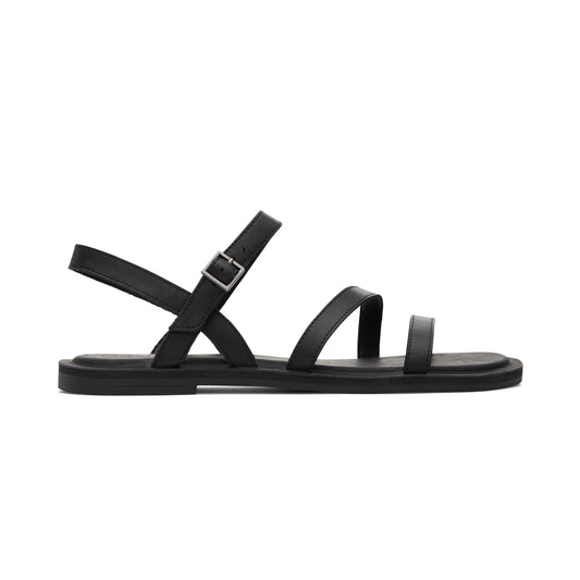 TOMS KIRA Womens Ankle Strap Sandals Black