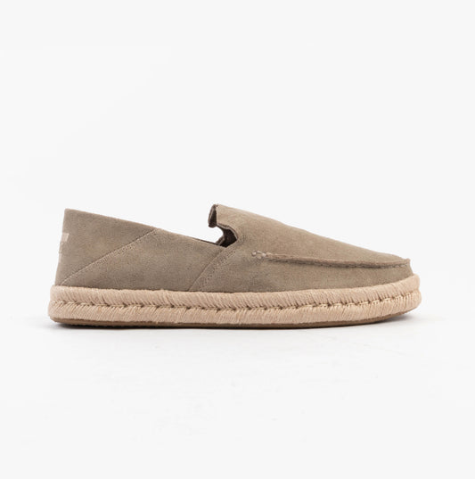 ALONSO LOAFER ROPE Mens Espadrille Taupe