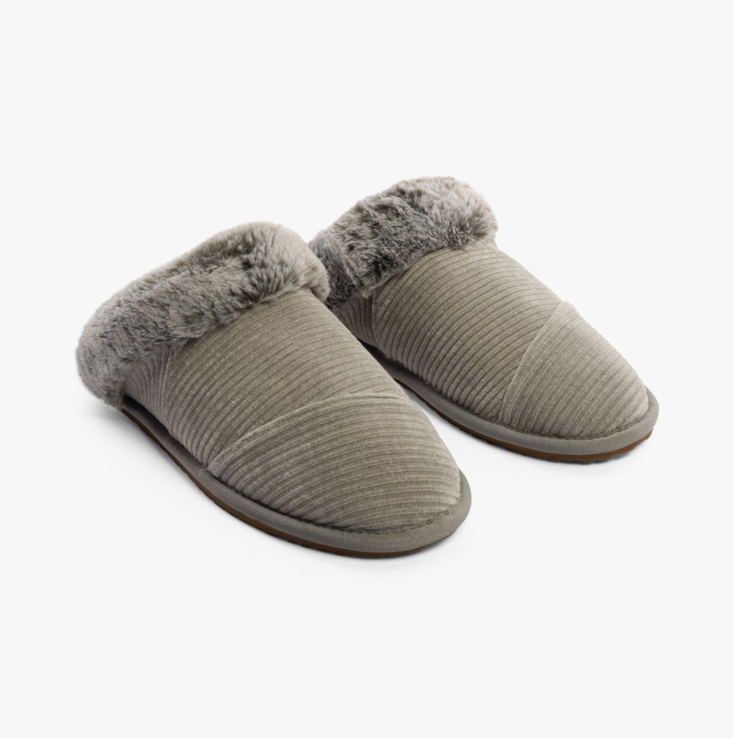 VALERIE Womens Slippers Grey