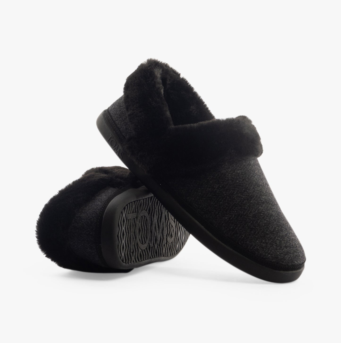 OSLO Womens Slippers Black