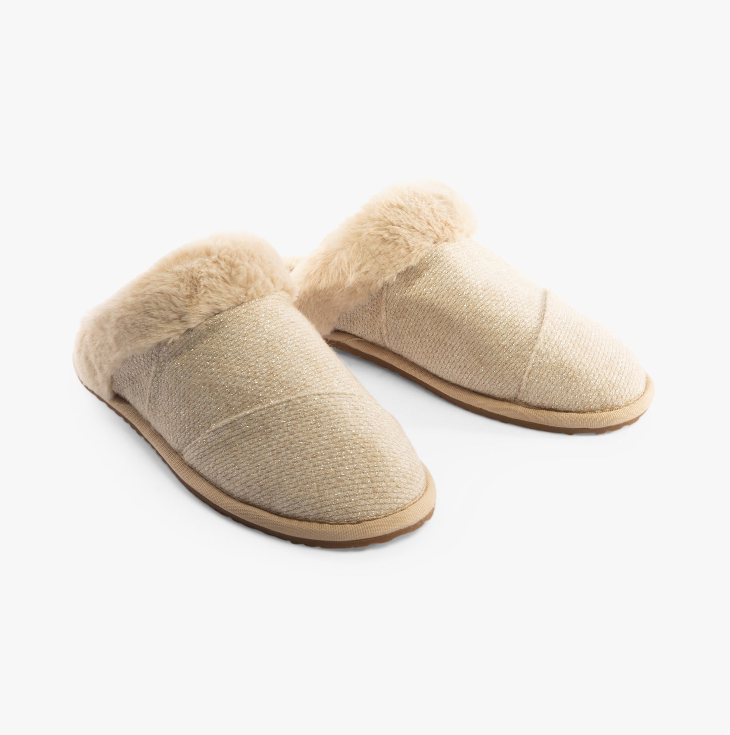 VALERIE Womens Slippers Natural