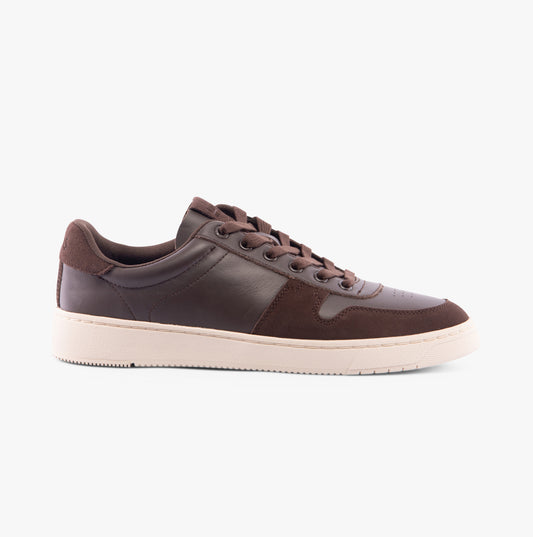 TRVL LITE COURT Mens Trainers Brown