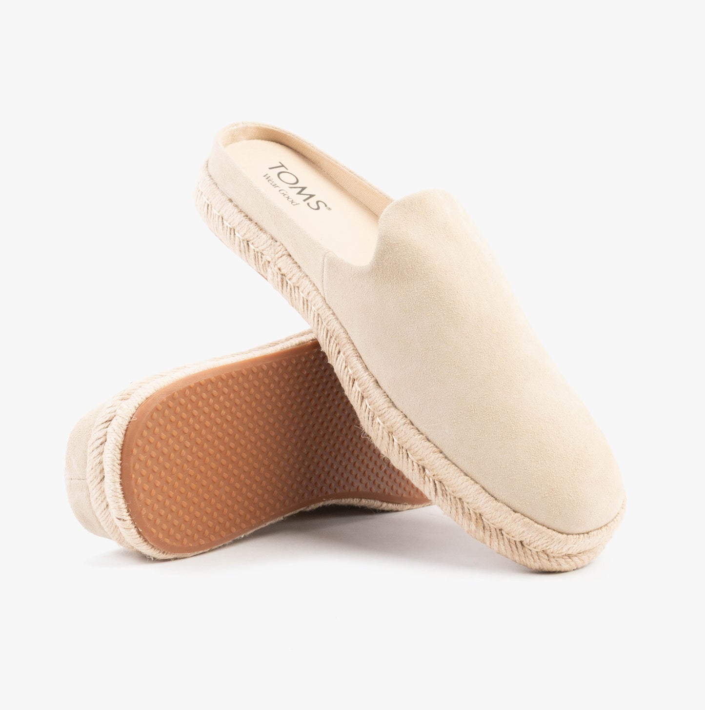 SANTIAGO MULE Mens Espadrille Beige