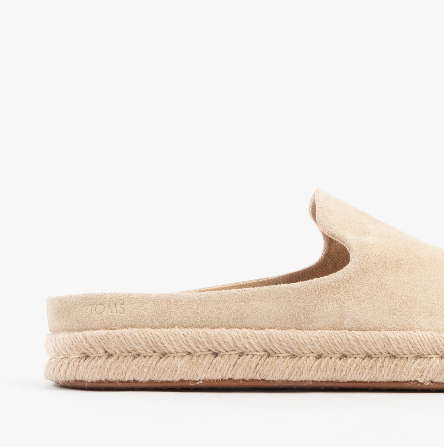 SANTIAGO MULE Mens Espadrille Beige