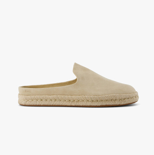 SANTIAGO MULE Mens Espadrille Beige