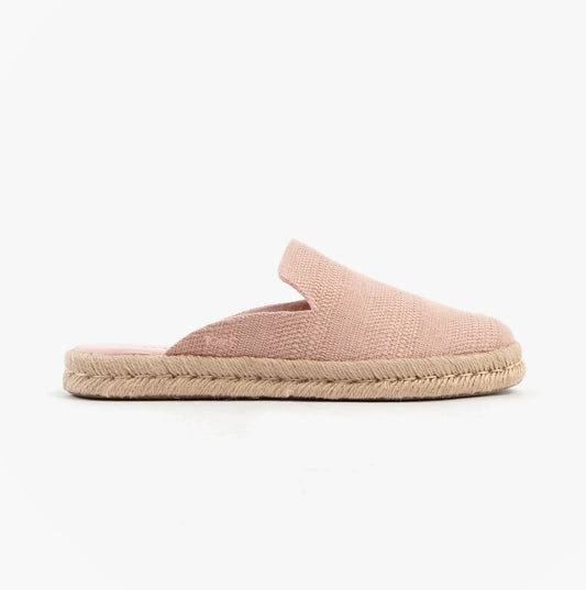 SANTIAGO MULE Womens Espadrille Pink