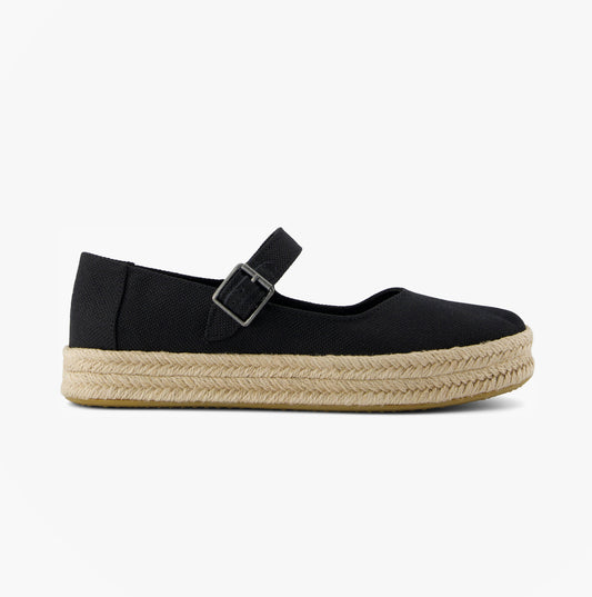 TOMS CAROLINA MARY JANE Womens Comfort Sandals Black