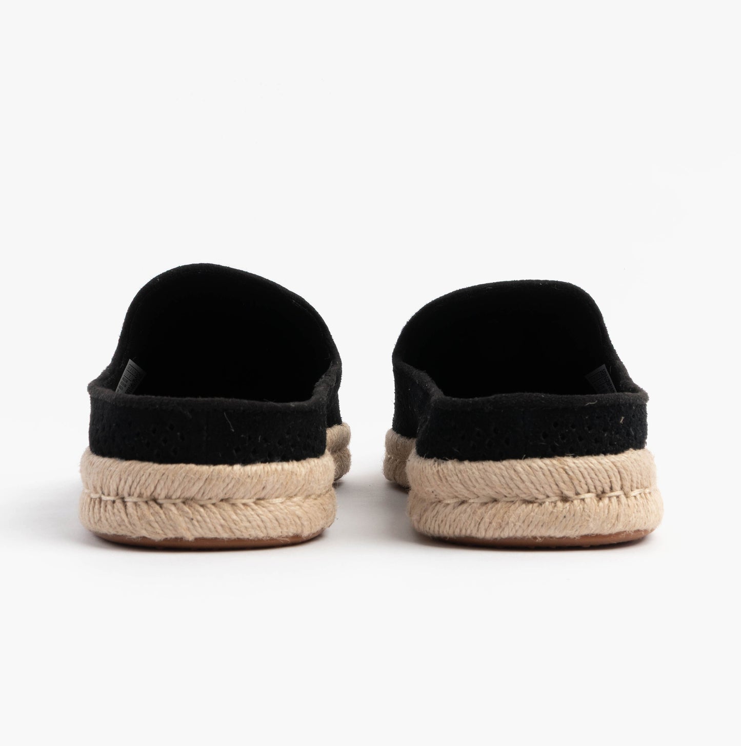 SANTIAGO MULE Mens Espadrille Black