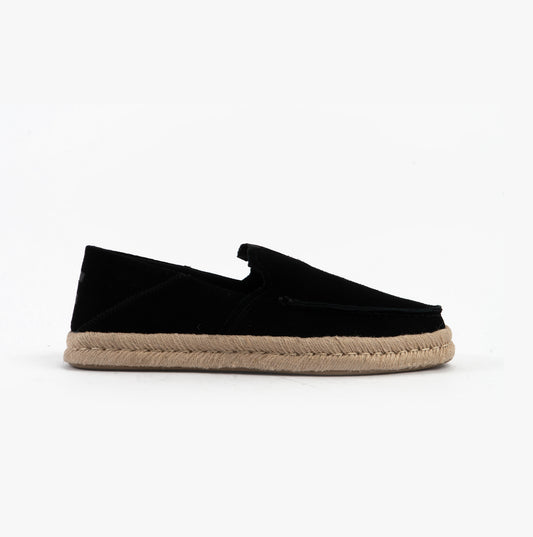 ALONSO LOAFER ROPE Mens Espadrille Black