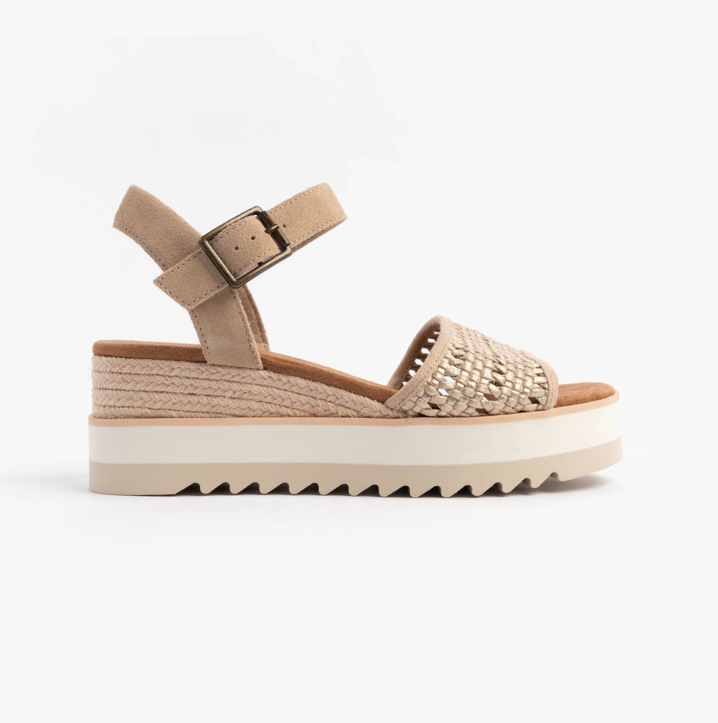 DIANA Womens Sandals Gold