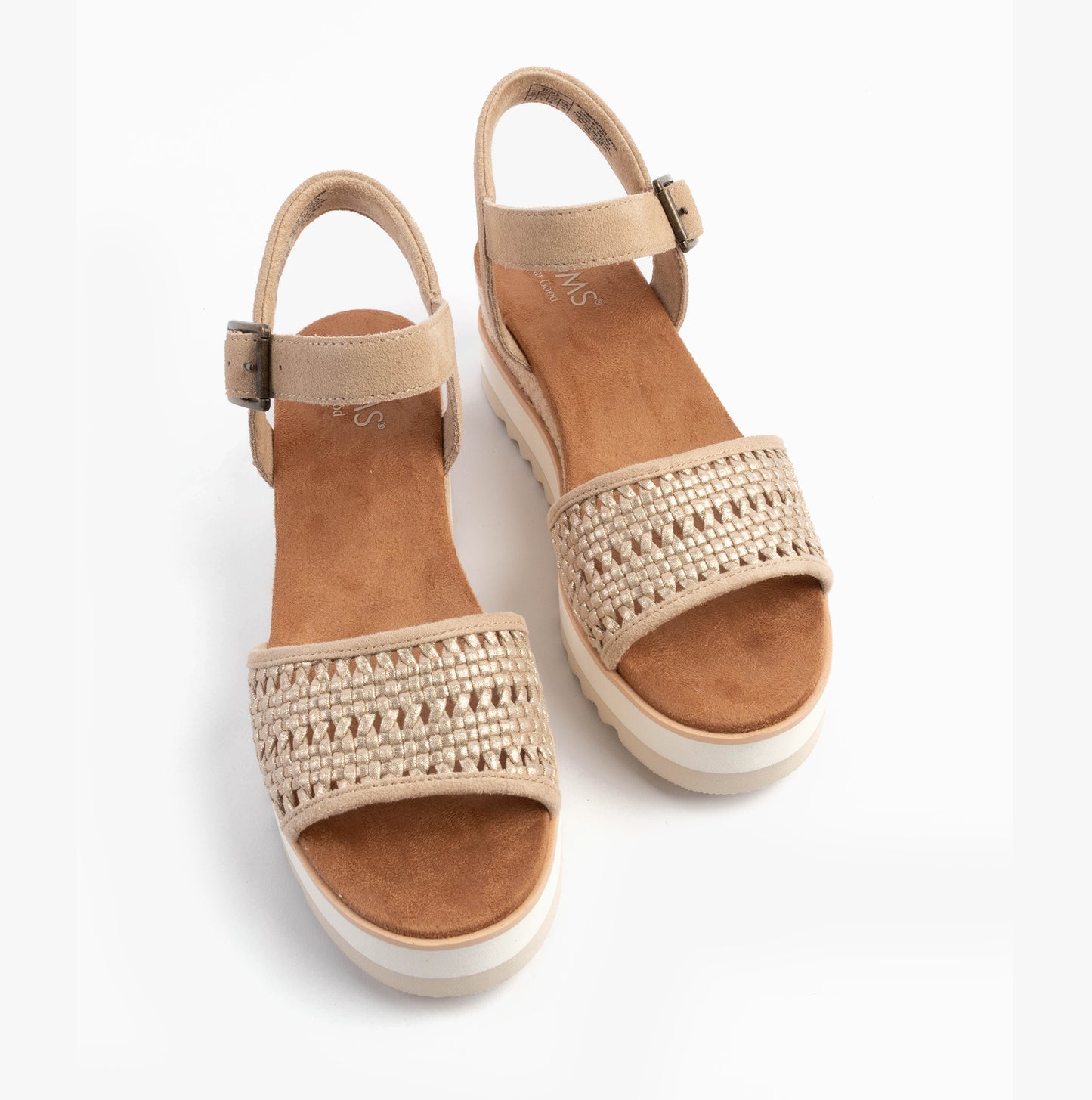 DIANA Womens Sandals Gold
