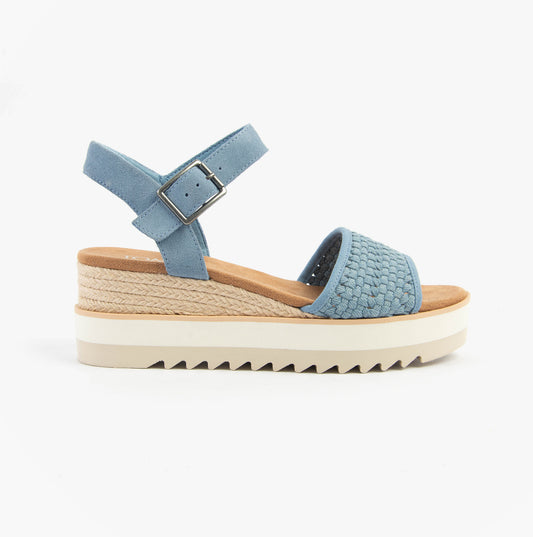 DIANA Womens Sandals Blue