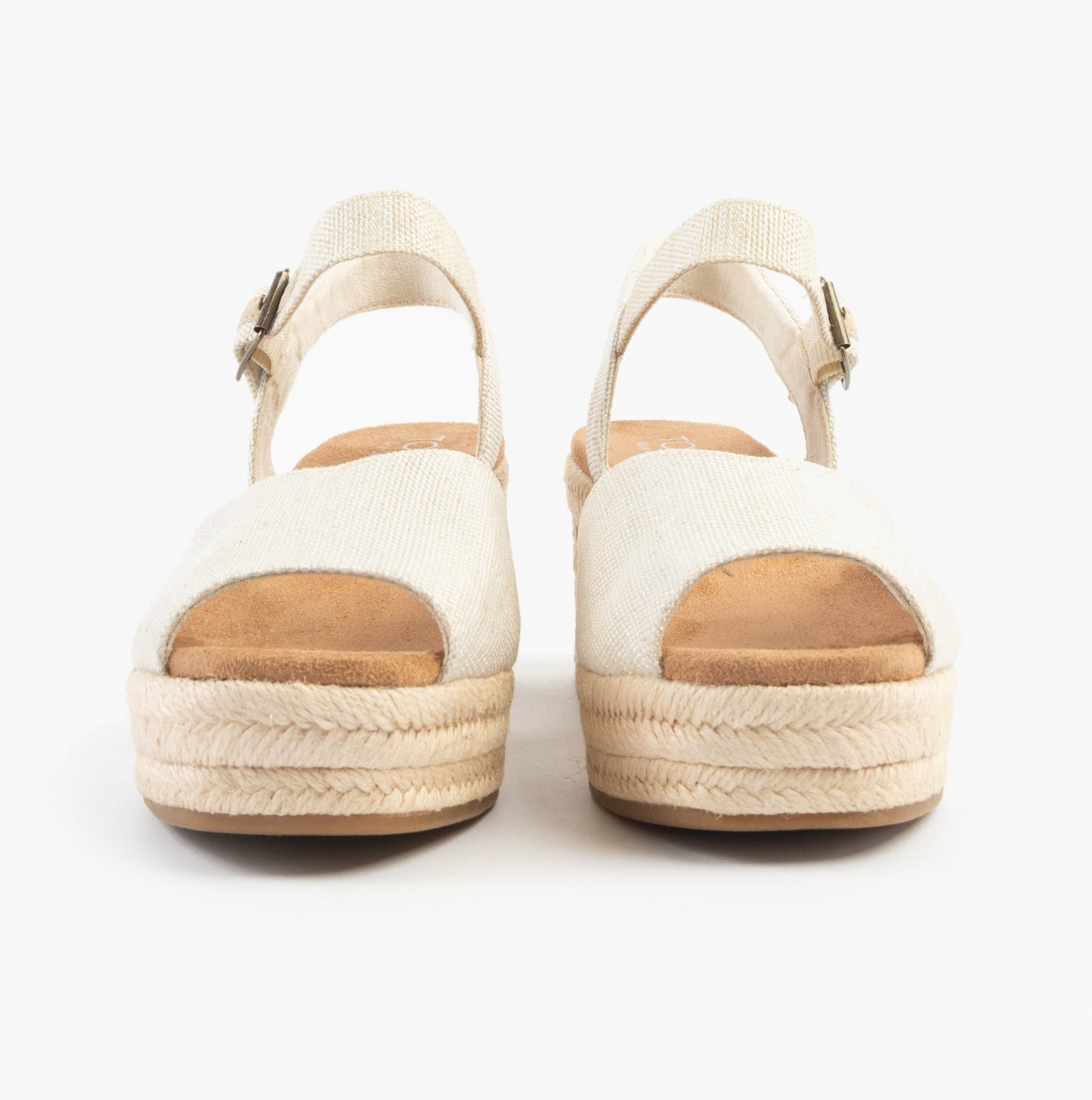 ISLA PEEP TOE Womens Sandals Natural