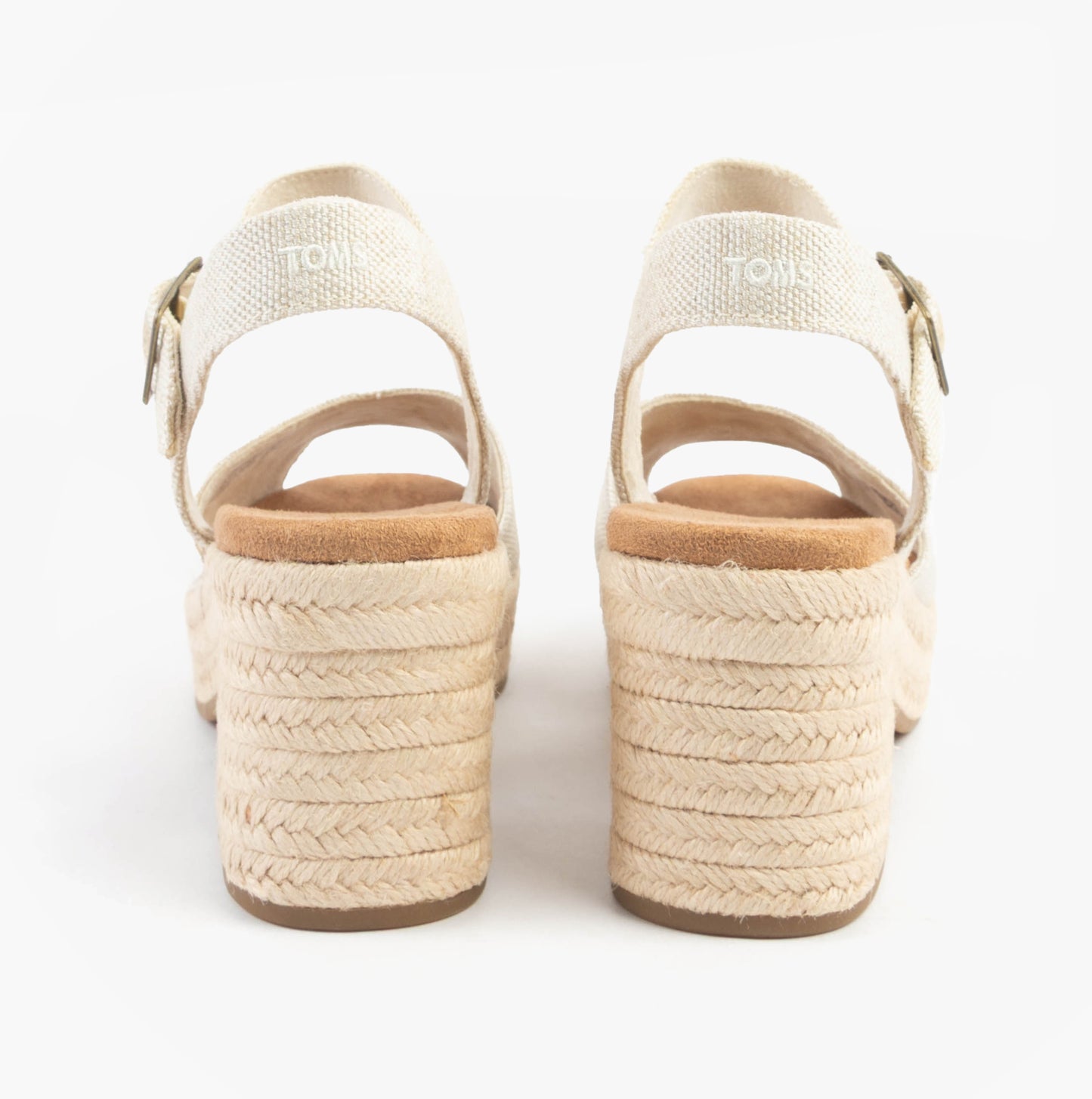 ISLA PEEP TOE Womens Sandals Natural