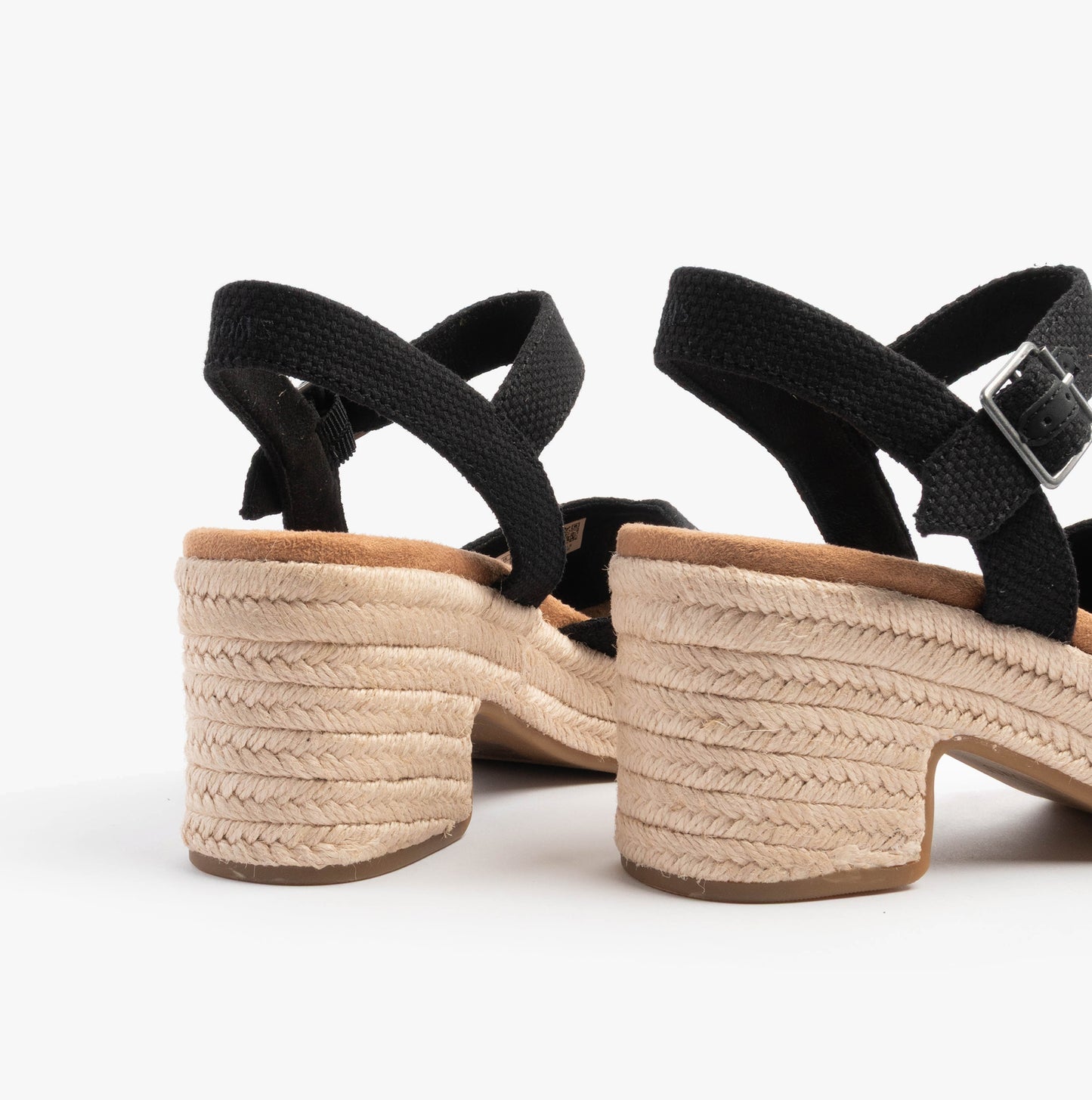 ISLA PEEP TOE Womens Sandals Black