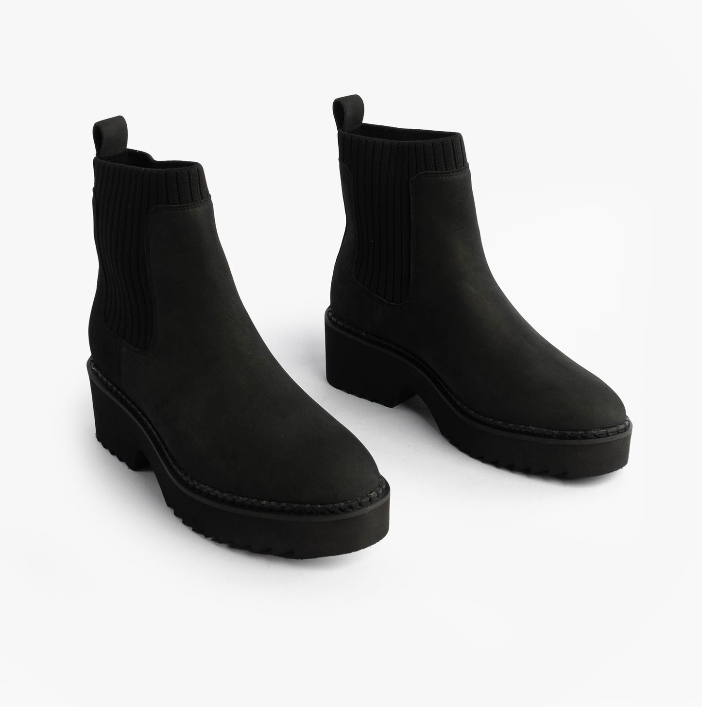 MILLIE Womens Ankle Boots Black