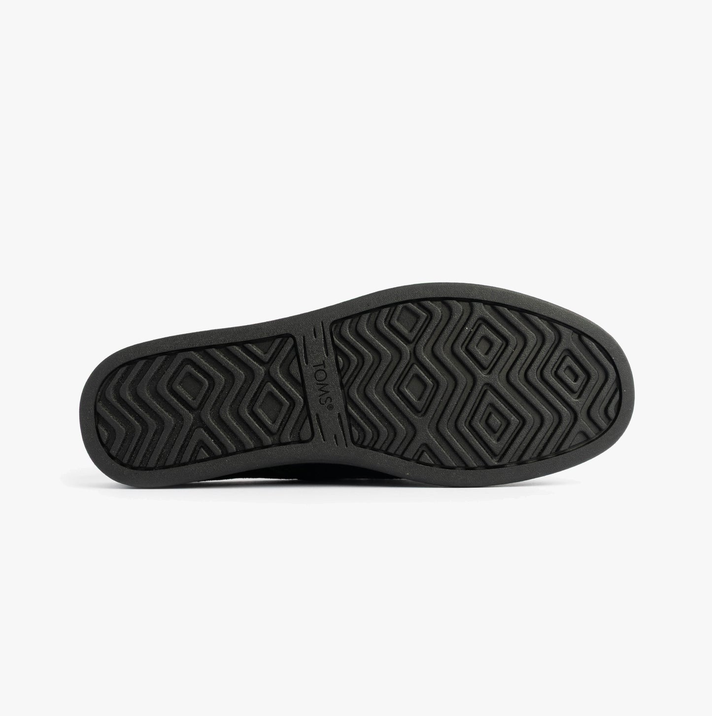 TOMS ALONSO MULE Mens Faux Shearling Lined Slippers Black
