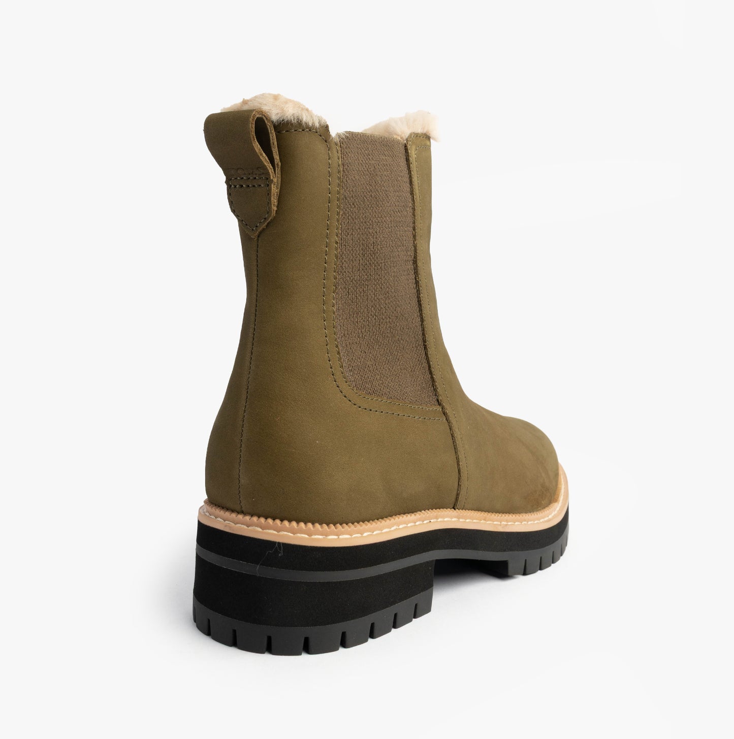 BENNET Womens Ankle Boots Olive