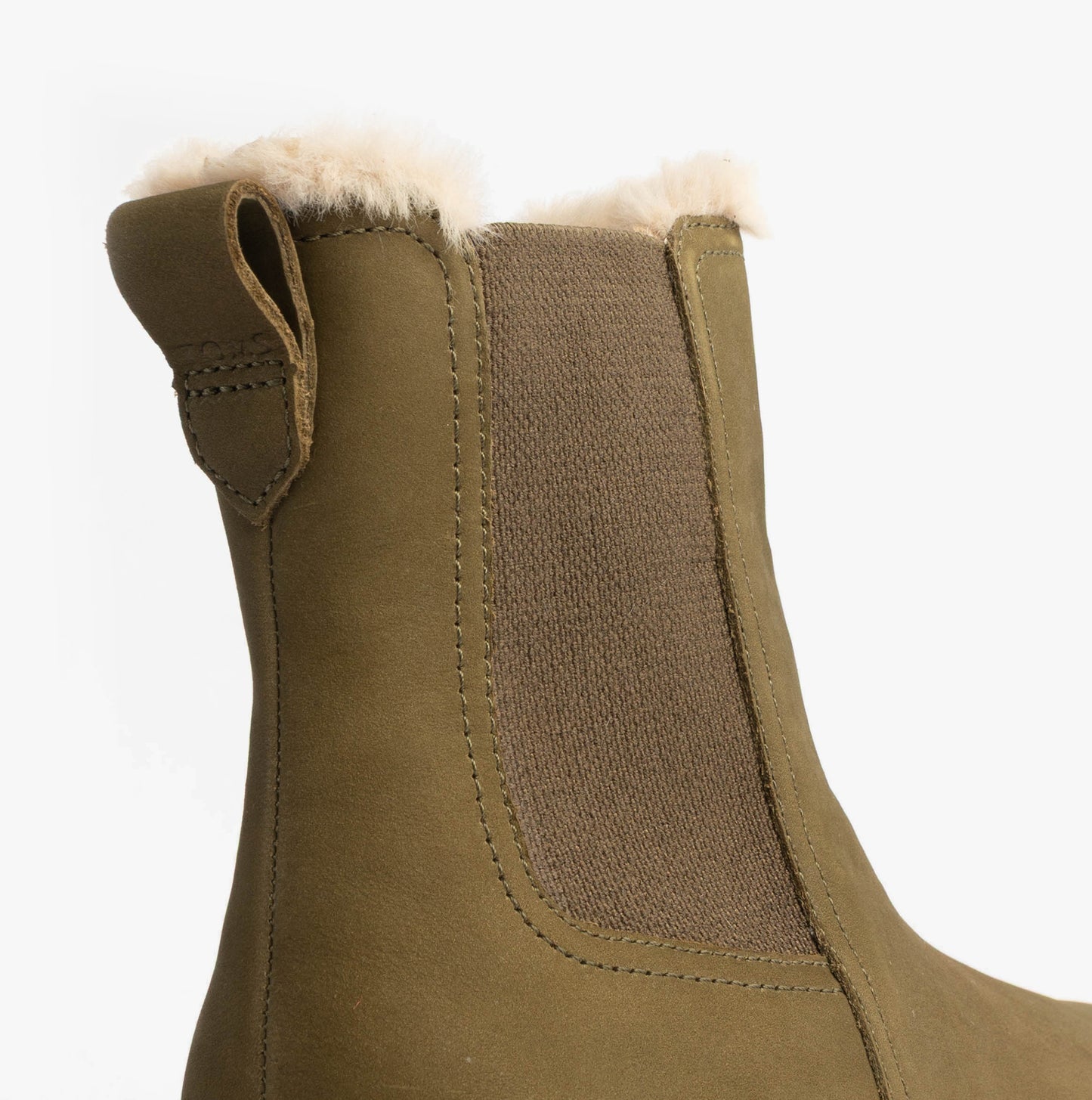 BENNET Womens Ankle Boots Olive