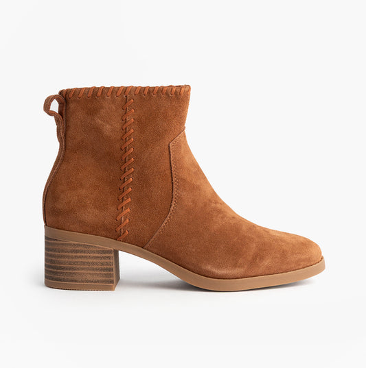 DELILAH Womens Ankle Boots Brown