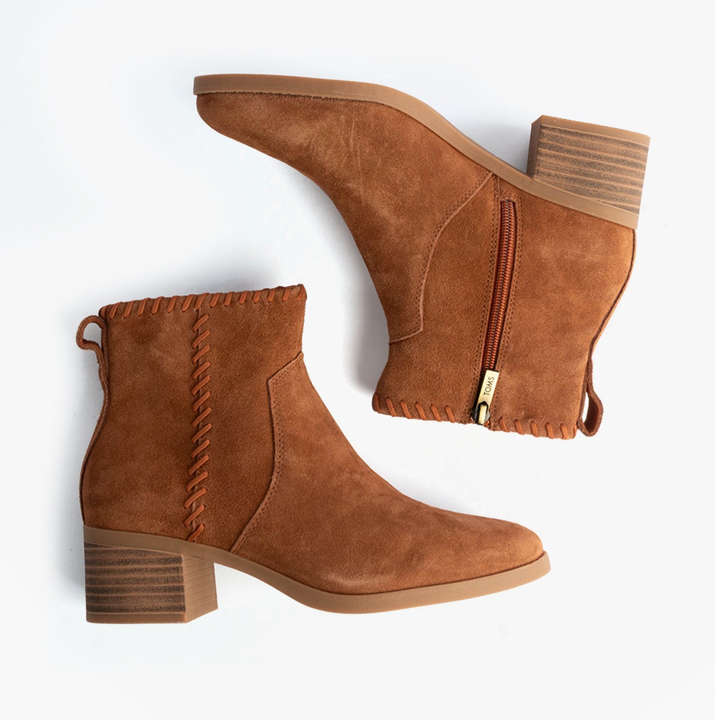 DELILAH Womens Ankle Boots Brown