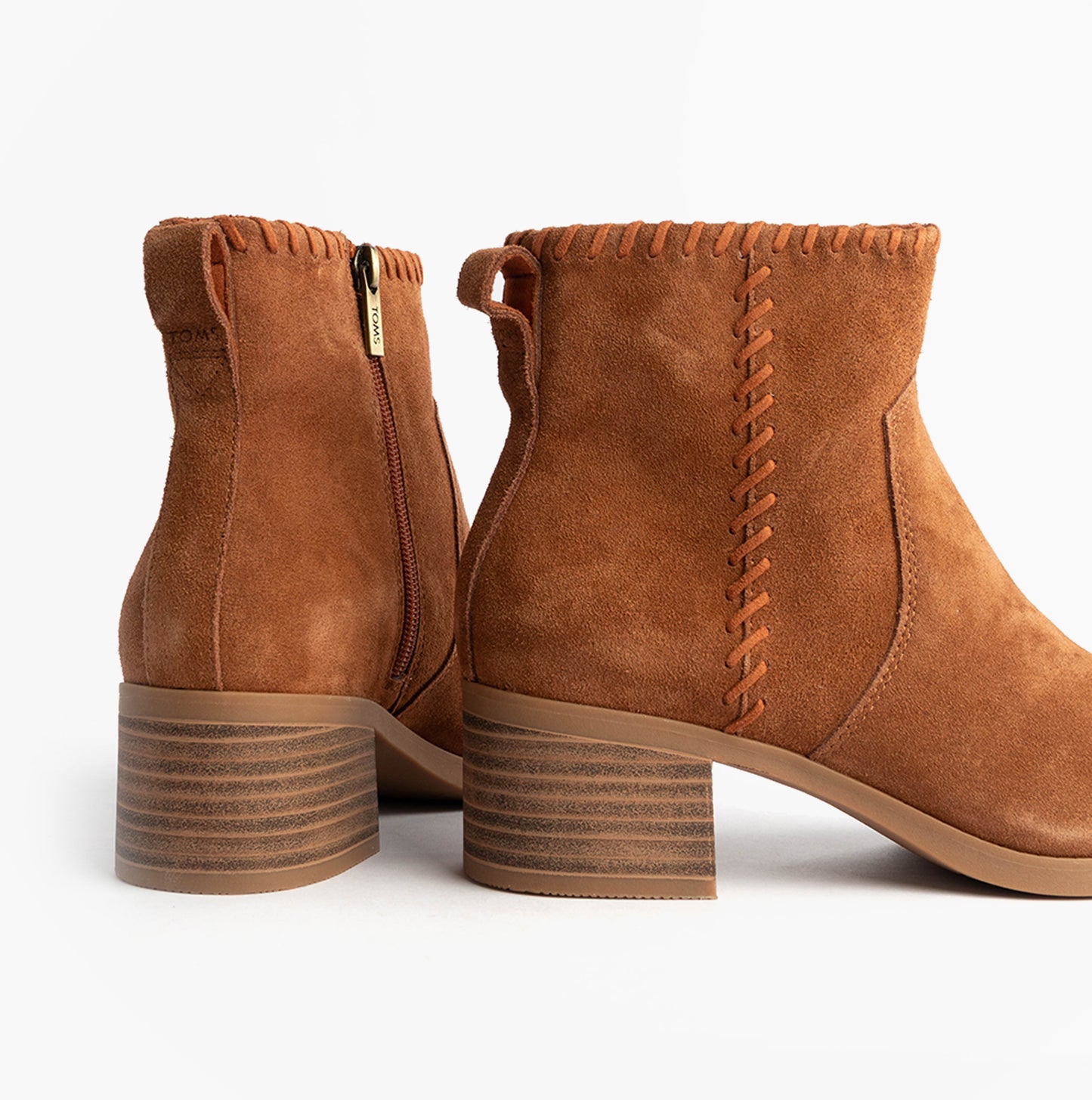 DELILAH Womens Ankle Boots Brown