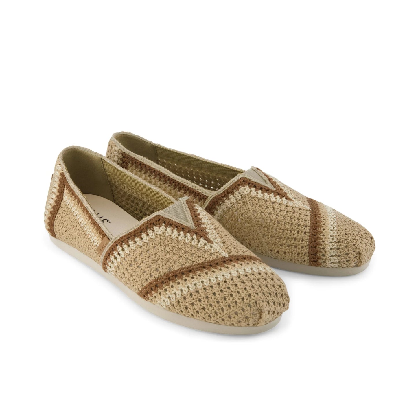 TOMS ALPARGATA CLASSIC Womens Espadrille Shoes Dark Beige