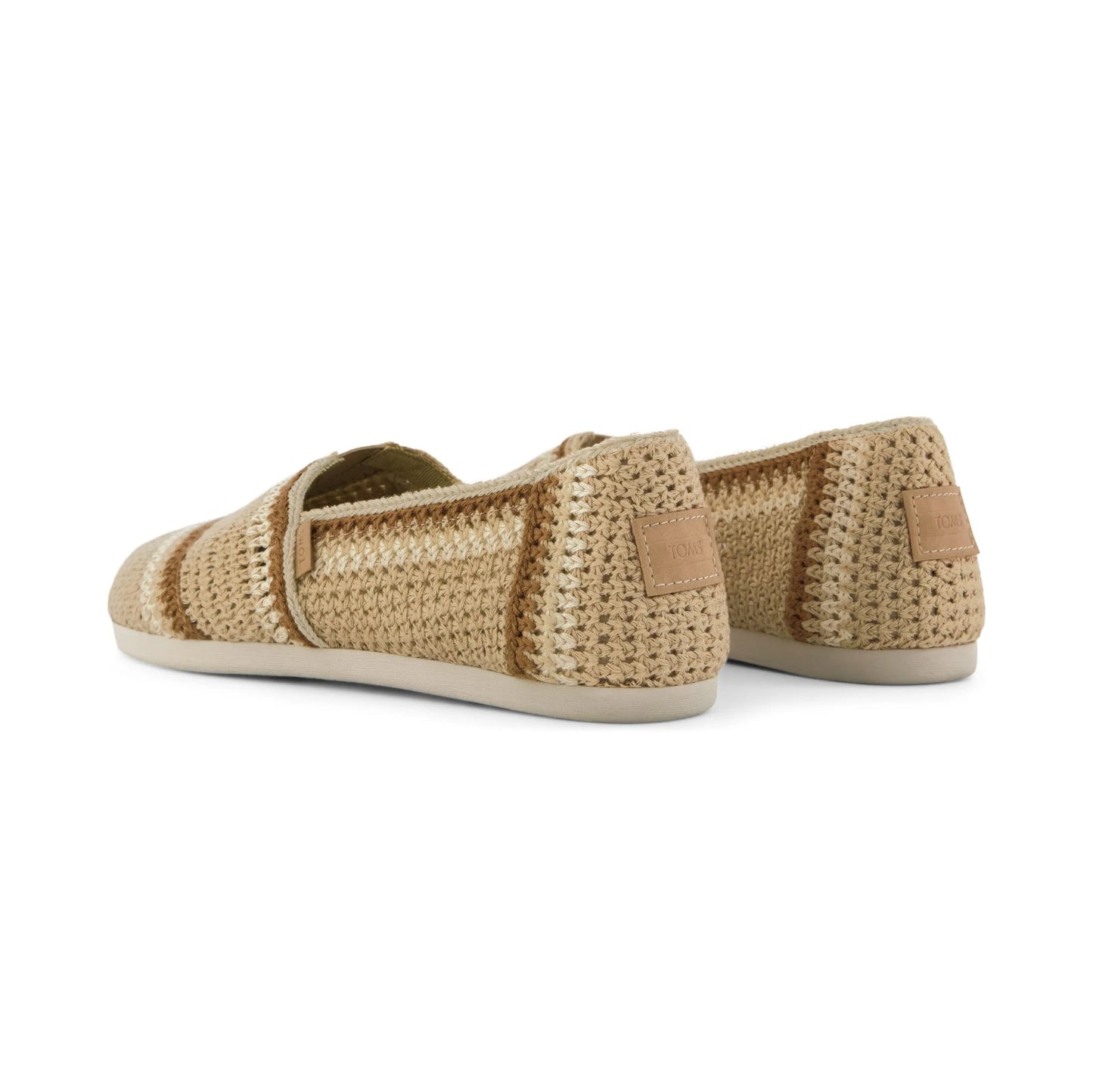 TOMS ALPARGATA CLASSIC Womens Espadrille Shoes Dark Beige