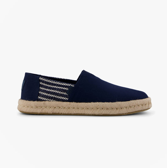 TOMS ALPARGATA ROPE 2.0 Mens Espadrille Shoes Navy