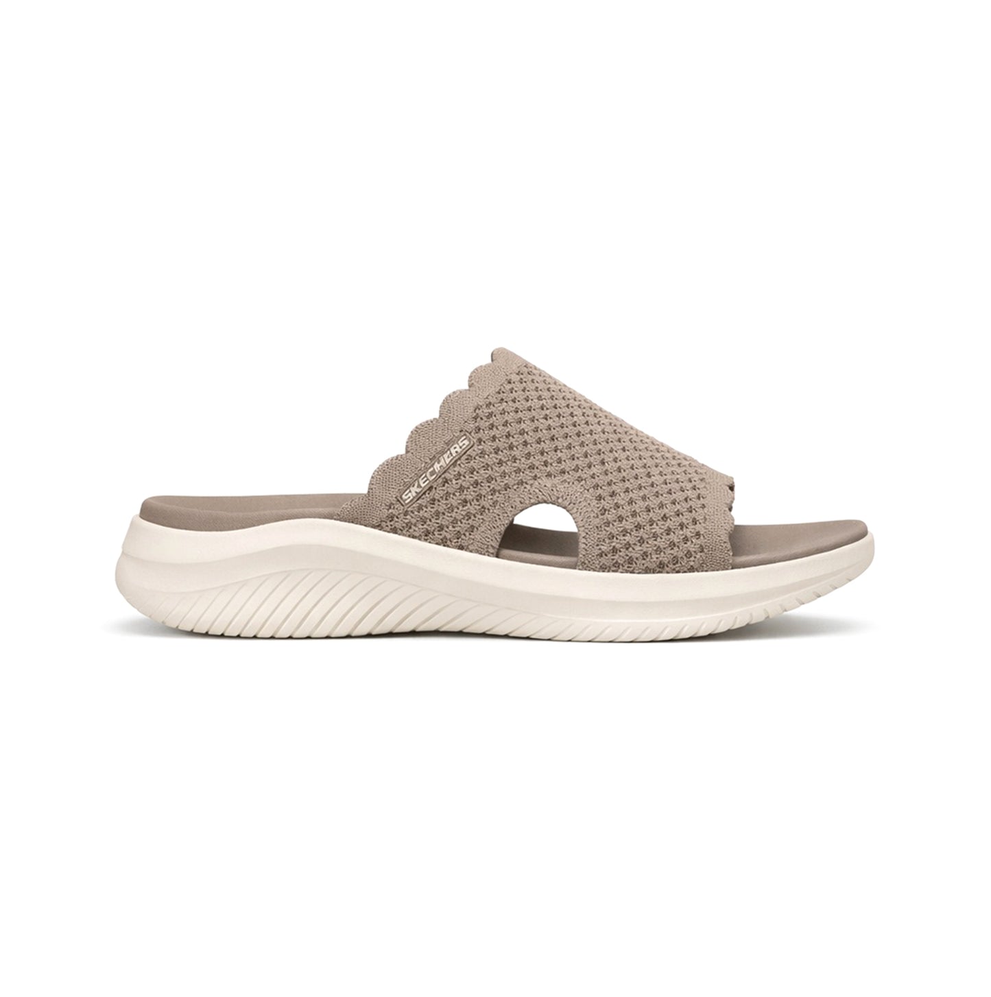 Skechers ULTRA FLEX 3.0 SANDAL-BRING I Womens Sliders Taupe