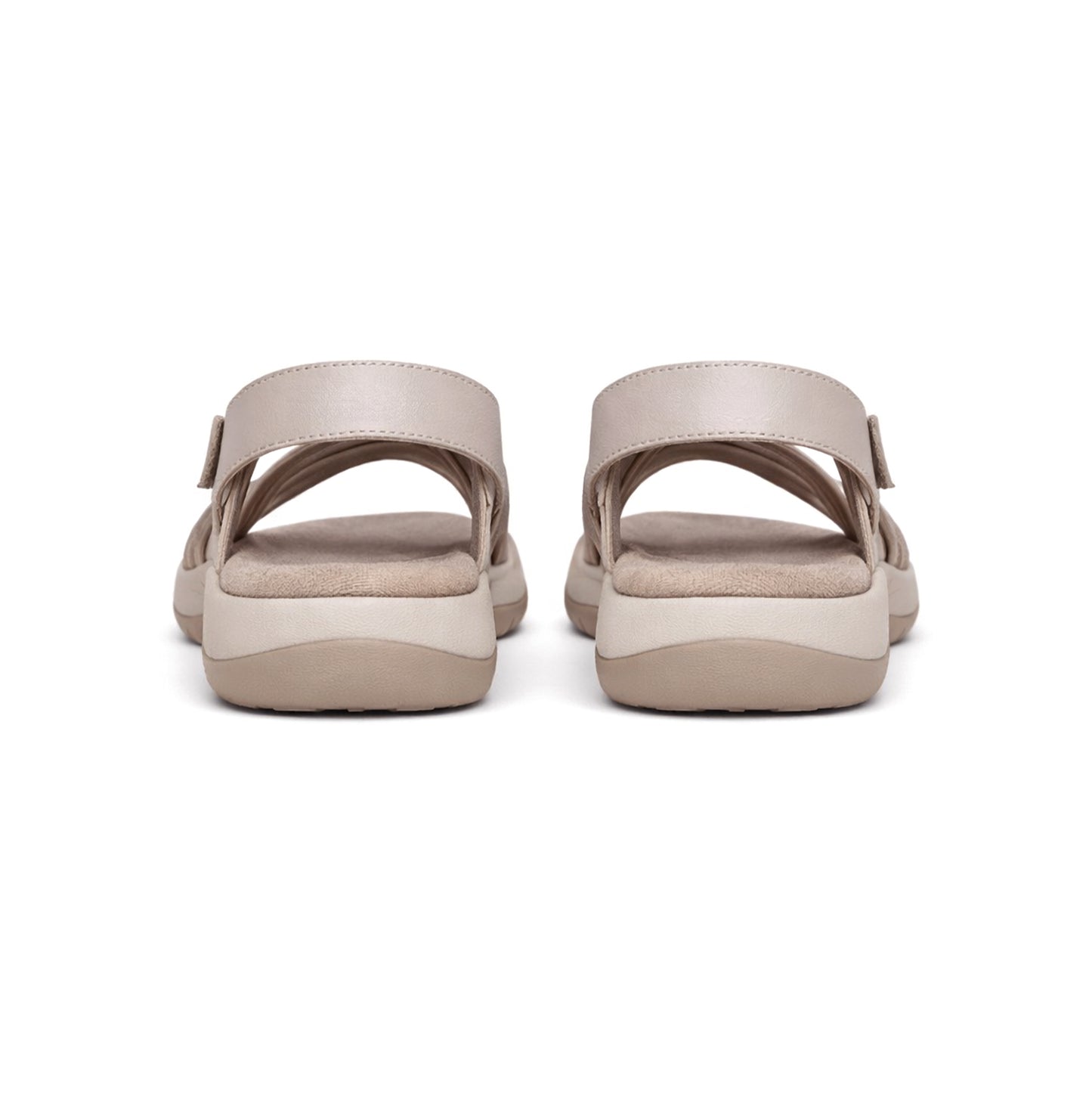 Skechers REGGAE SLIM - SUNNYSIDE 2.0 Womens Cross Strap Sandals Taupe