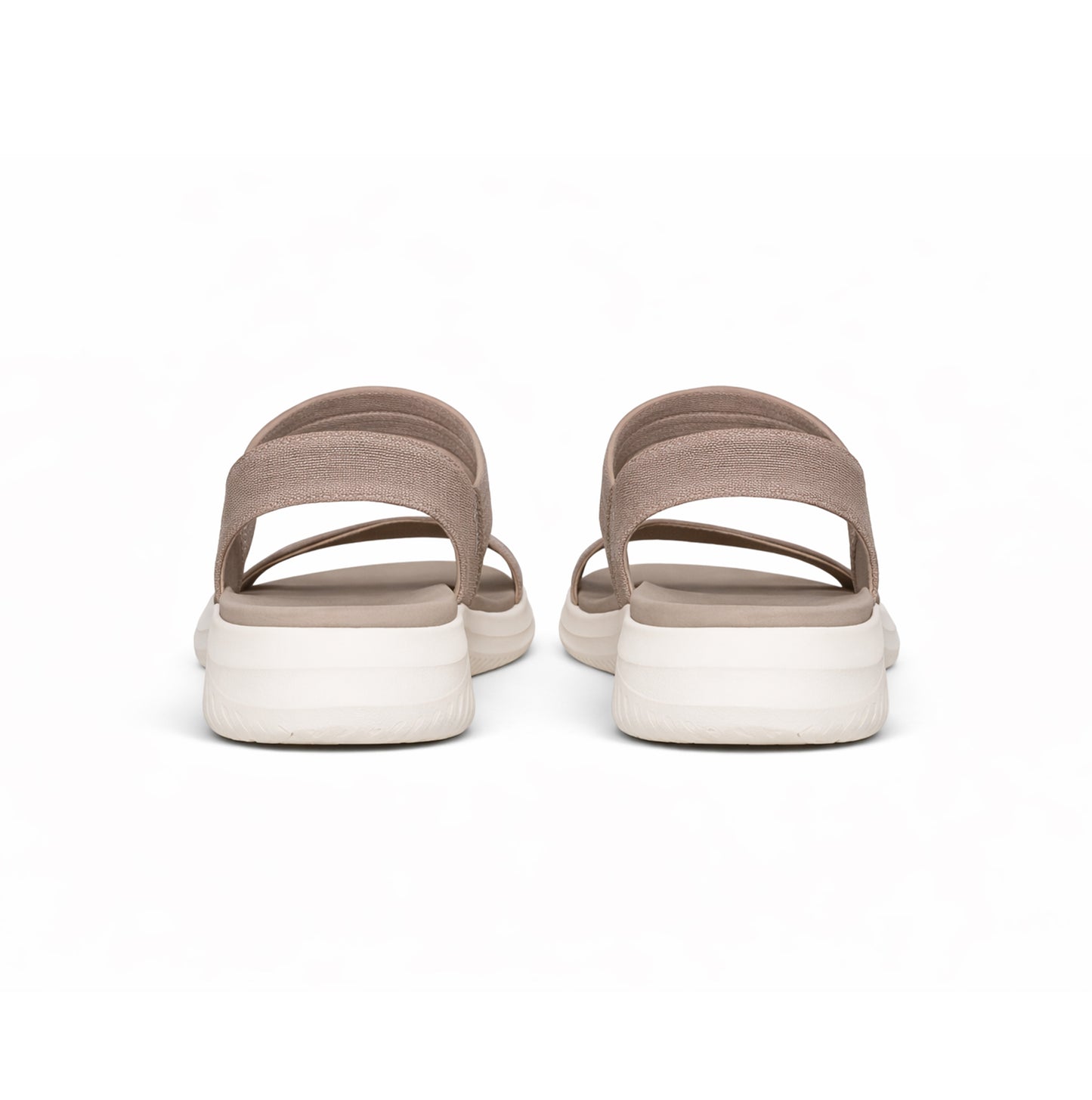 Skechers ULTRA FLEX 3.0 SANDAL - NEVER Womens Ankle Strap Sandals Taupe