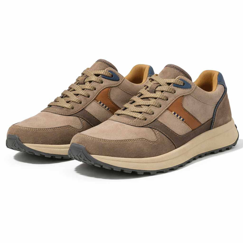 R21 Original M616 Mens Casual Trainers Light Brown/Taupe