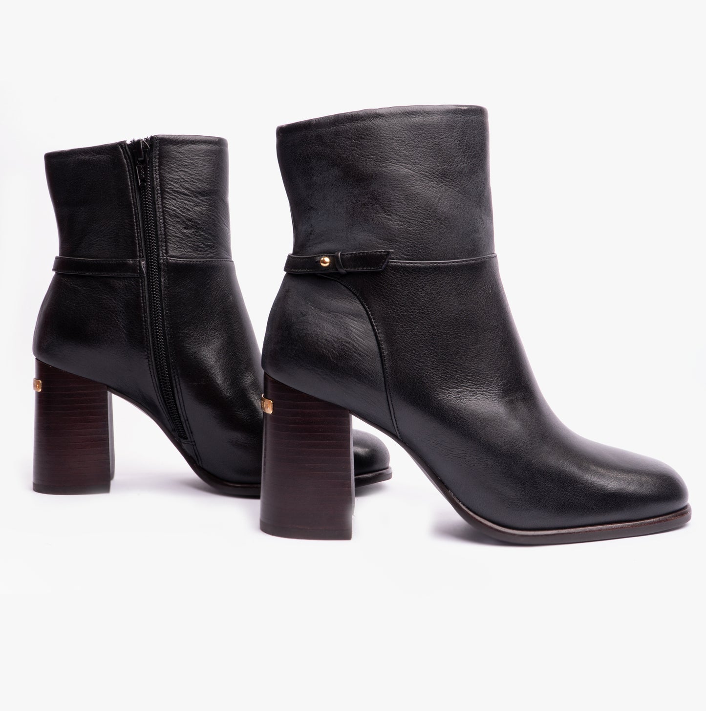 CHARINA Womens Ankle Boots Black