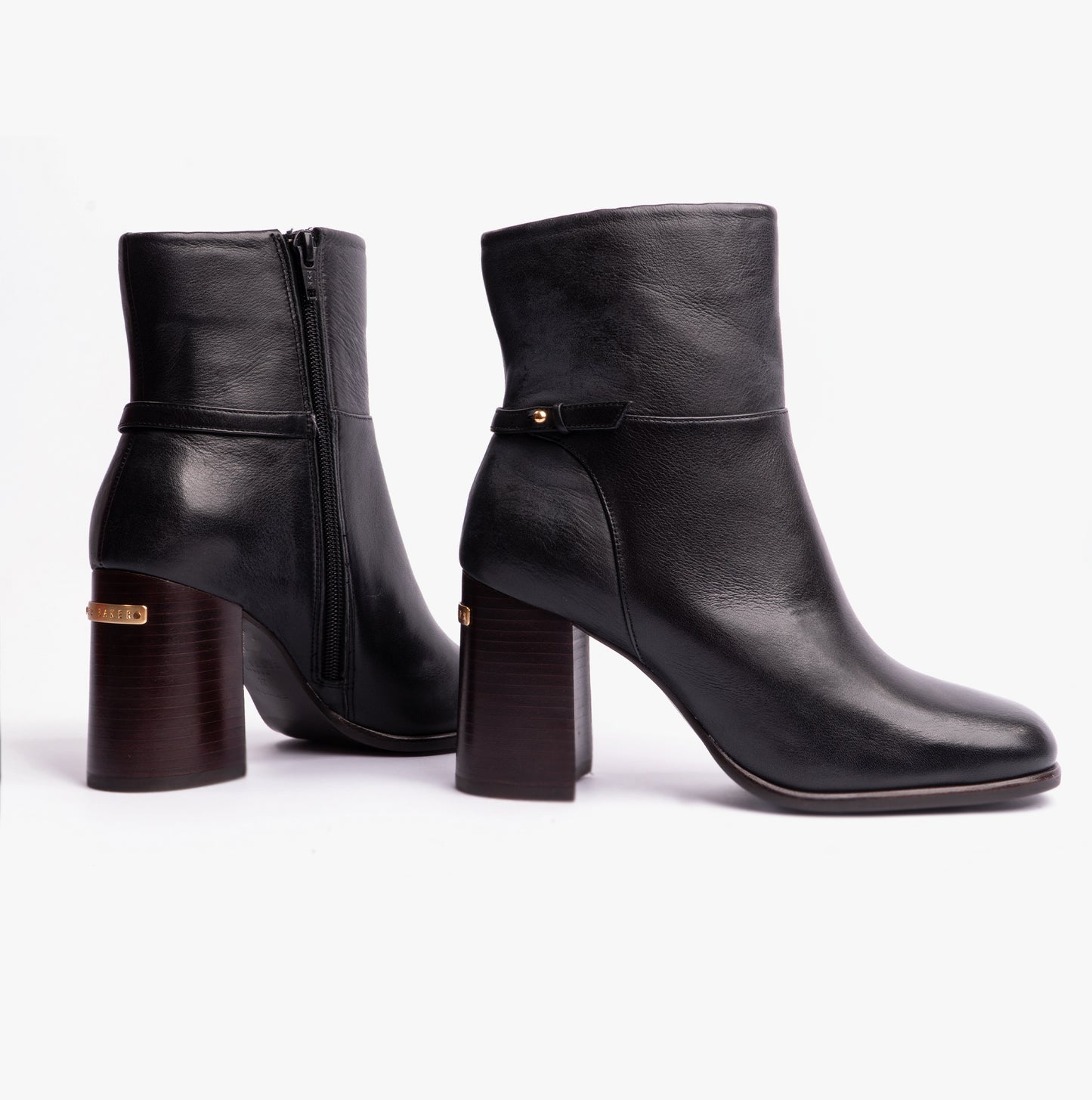 CHARINA Womens Ankle Boots Black