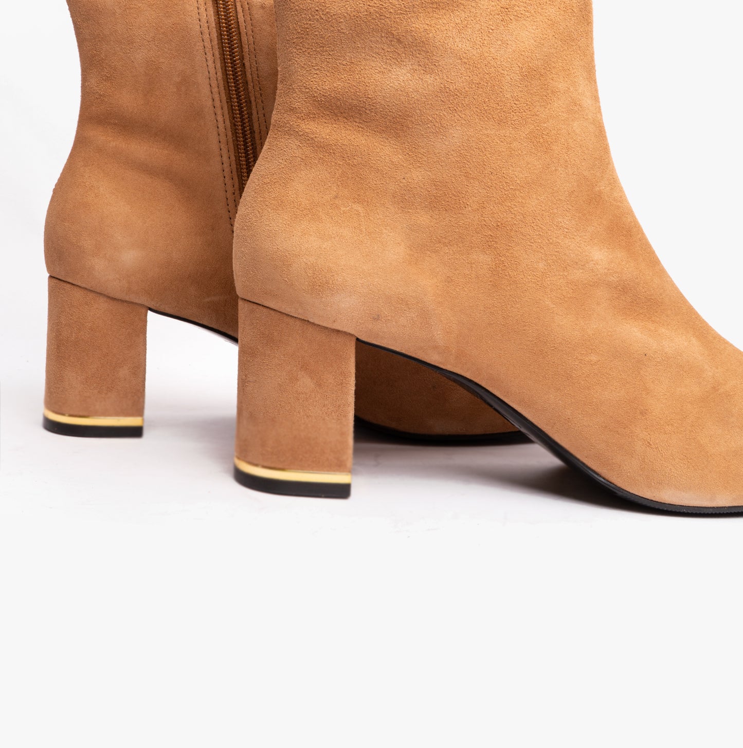 NORANAS Womens Ankle Boots Tan