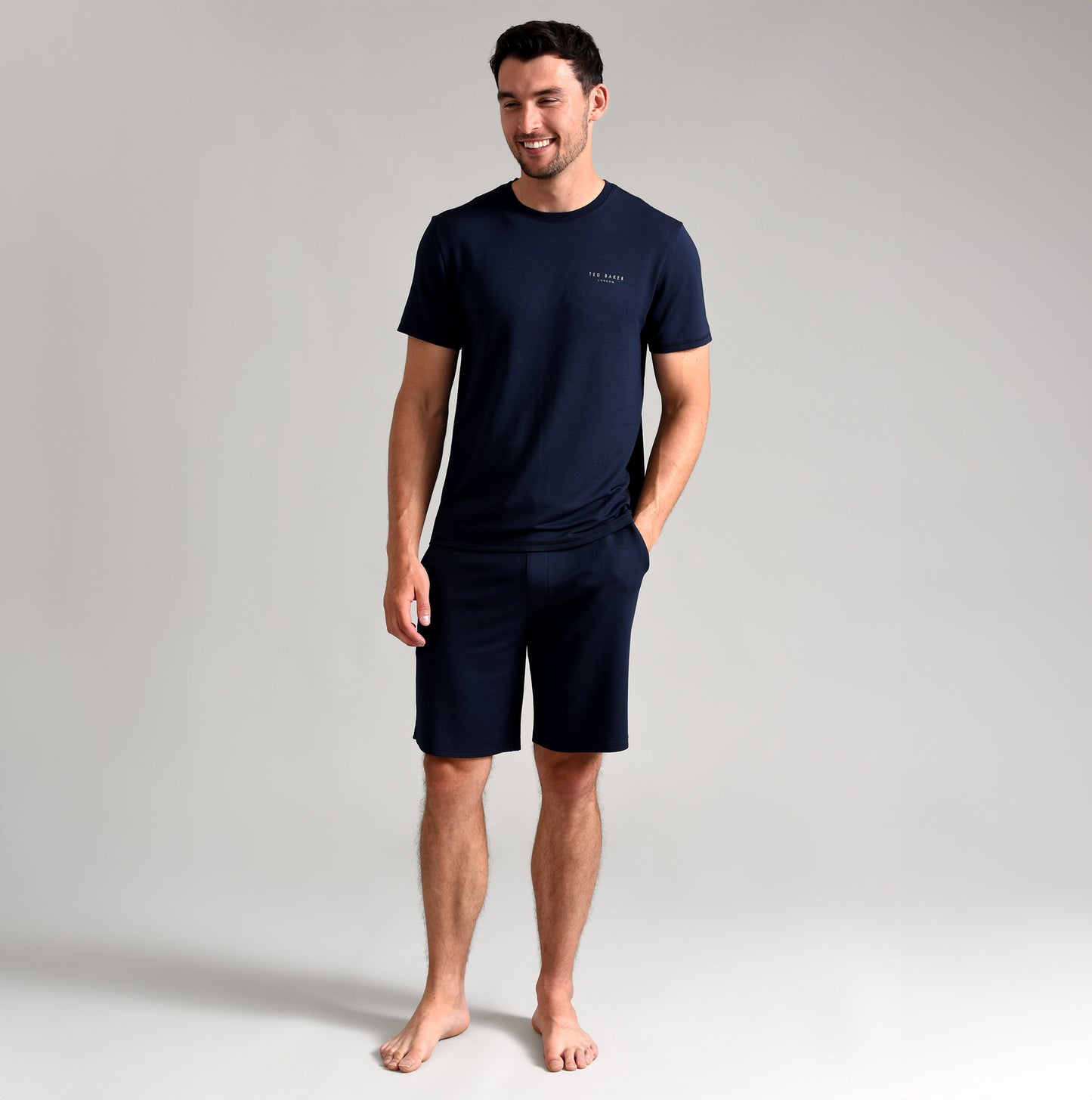 Ted Baker SUPER SOFT T-Shirt Mens Navy