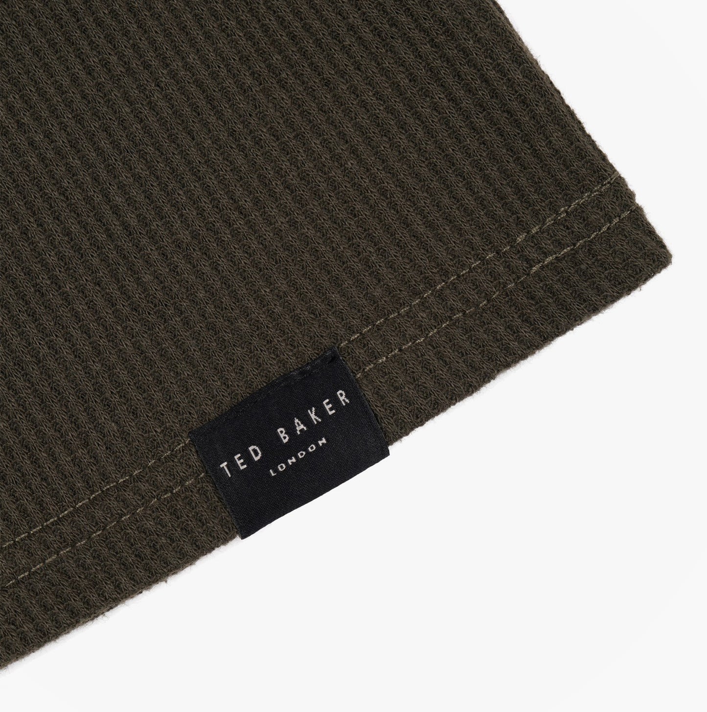 Ted Baker WAFFLE Loungewear Mens Set Khaki