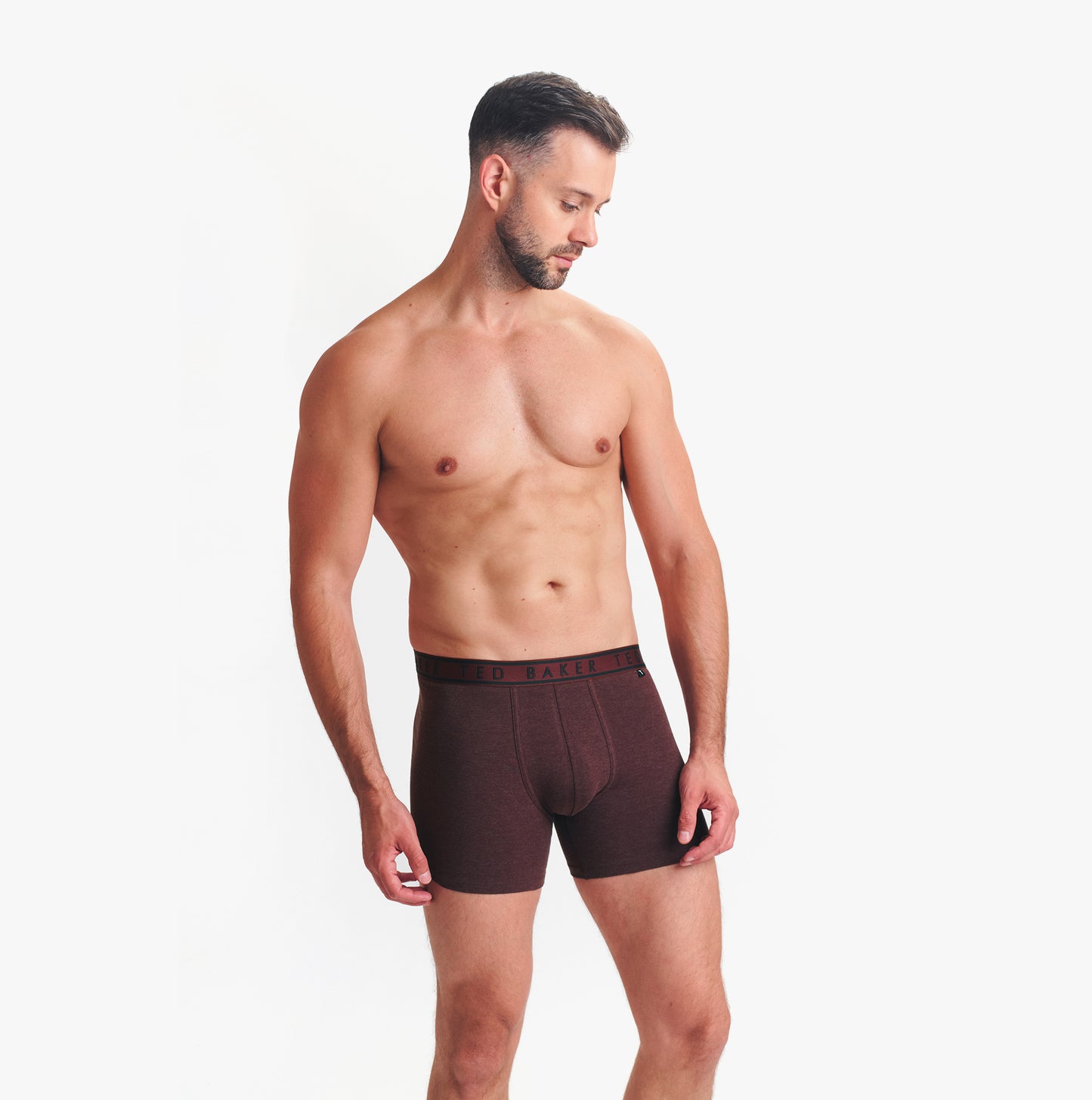 Ted Baker 3-Pack Cotton Boxer Briefs Mens Boxer Briefs Multi