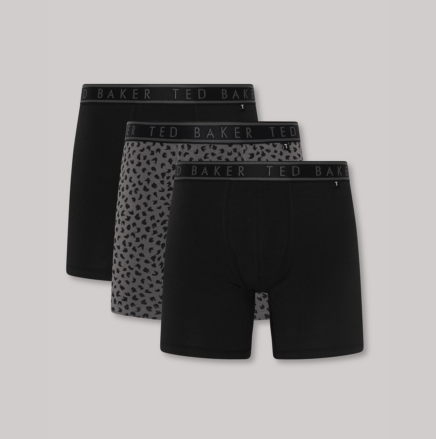 Ted Baker 3-Pack Cotton Boxer Briefs Mens Boxer Briefs Multi
