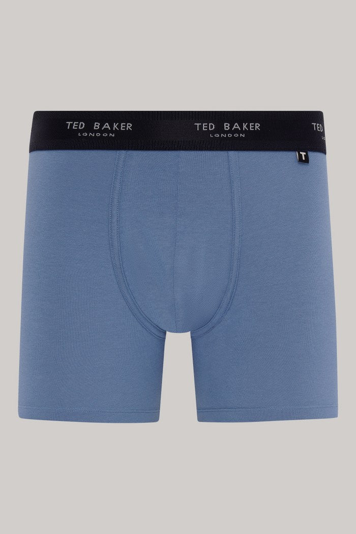 3-Pack Cotton Boxer Brief Mens Boxer Briefs Navy Mix