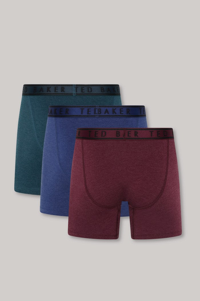 3-Pack Cotton Fashion Boxer Brief Mens Briefs Multicoloured