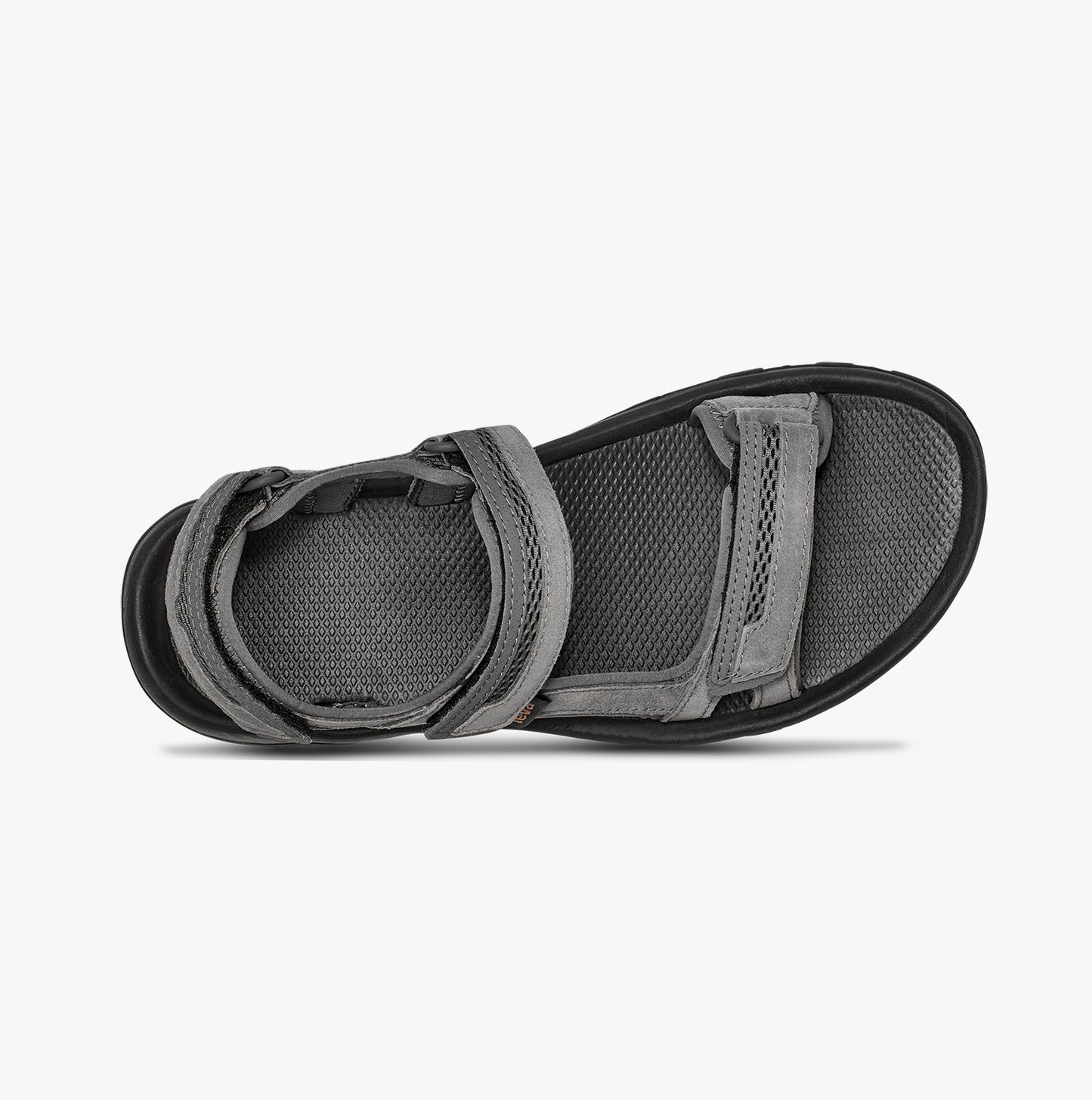 Teva HUDSON Mens Ankle Strap Sandals Dark Gull Grey