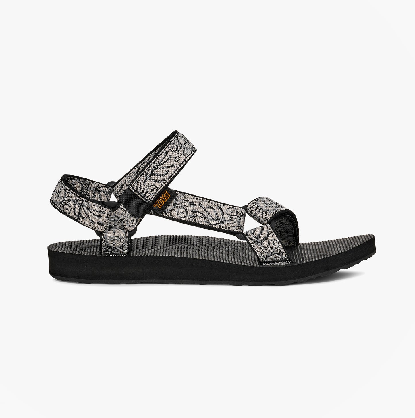 Teva ORIGINAL UNIVERSAL Womens Ankle Strap Sandals Windy Summer Black/ White
