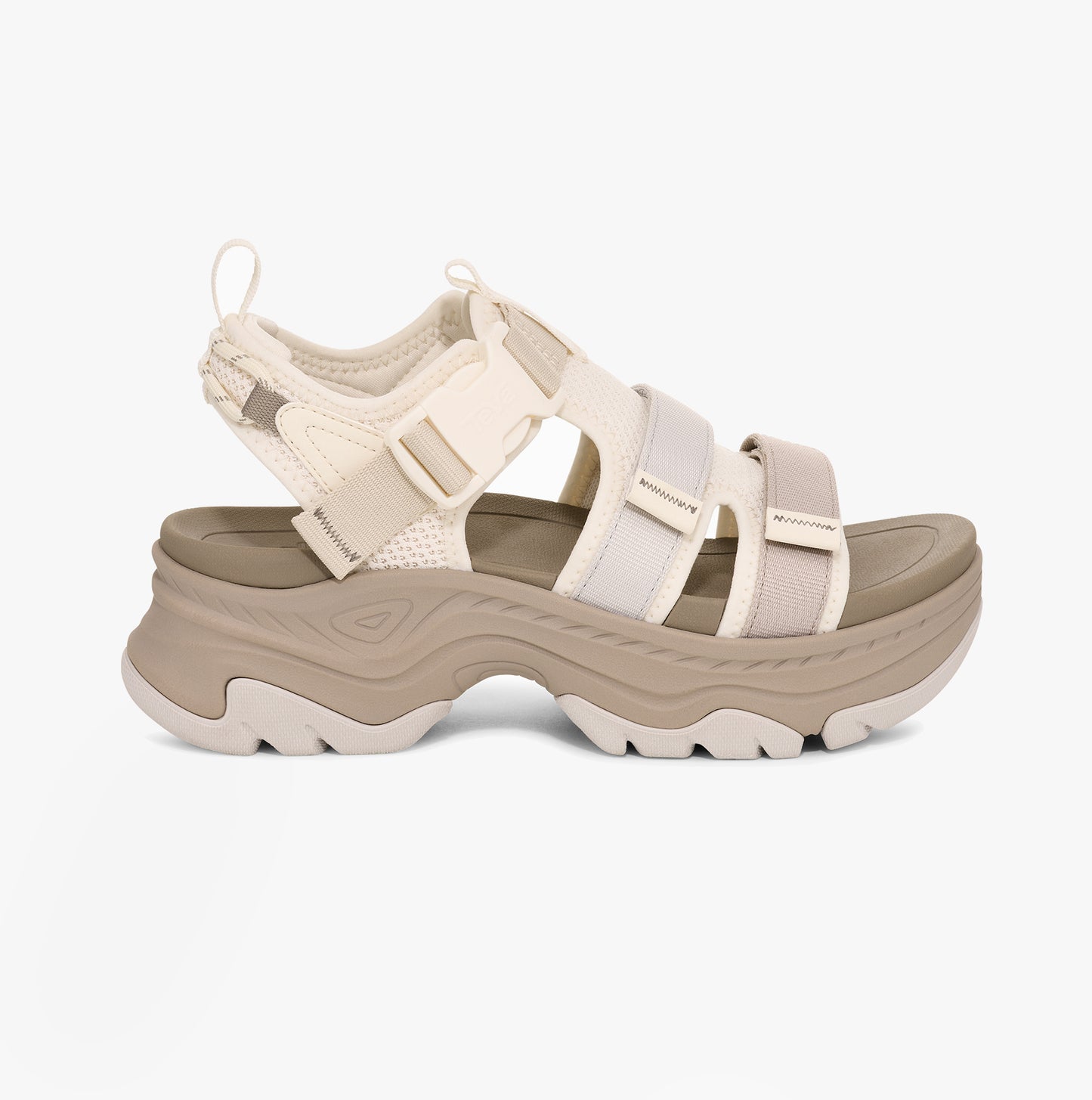 HURRICANE AMPSOLE GAILA Womens Sandals Coconut Milk Multi