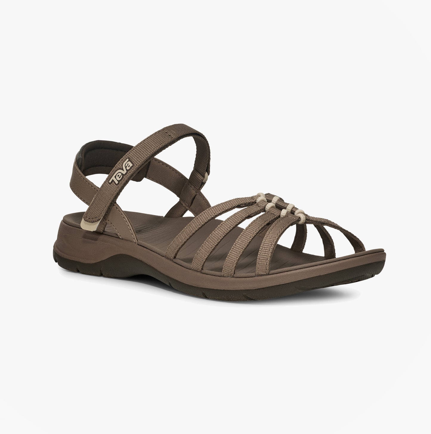 Teva TIRRATRAVELER Womens Cross Strap Sandals Caribou