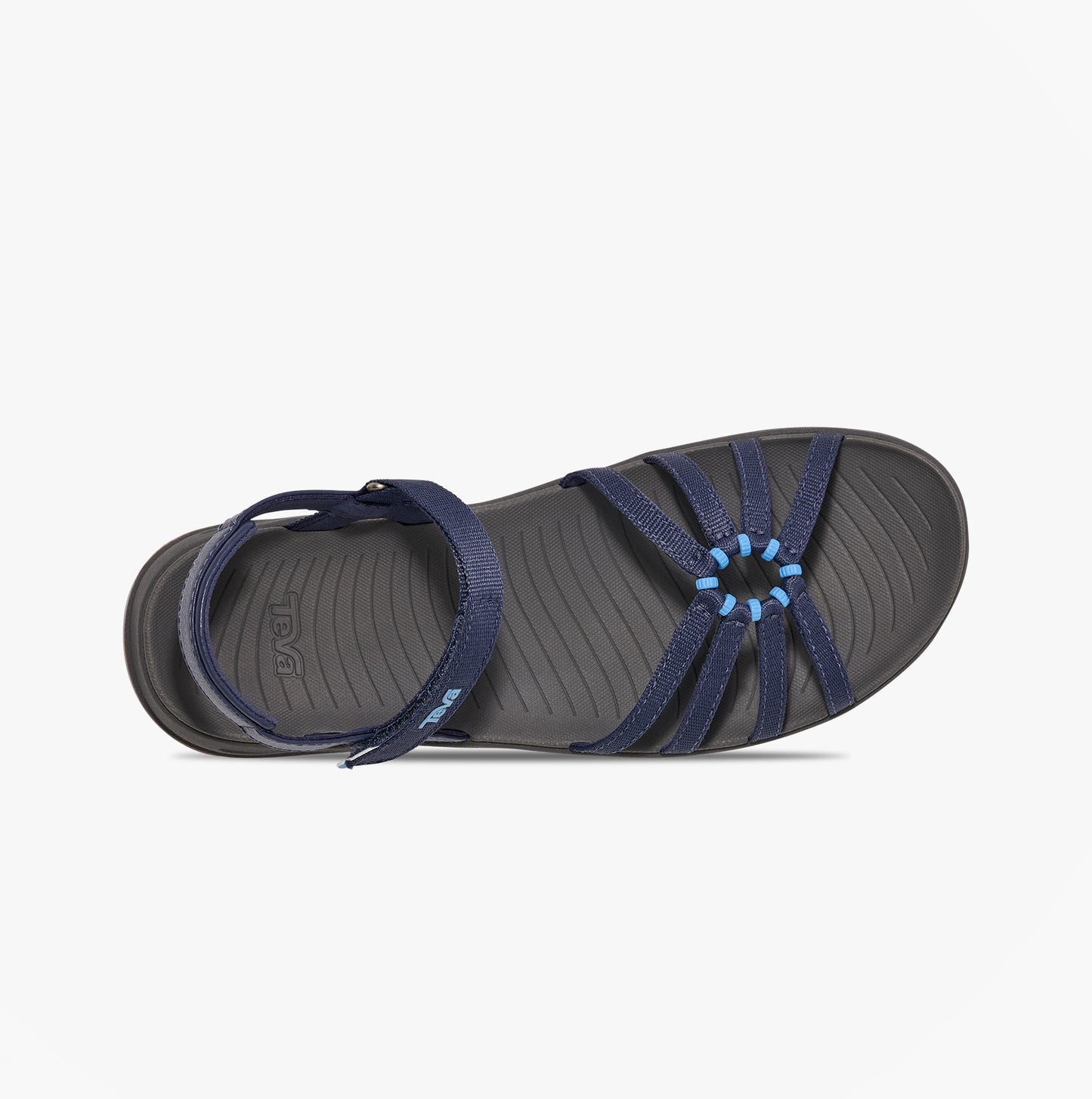 Teva TIRRATRAVELER Womens Cross Strap Sandals Crown Blue