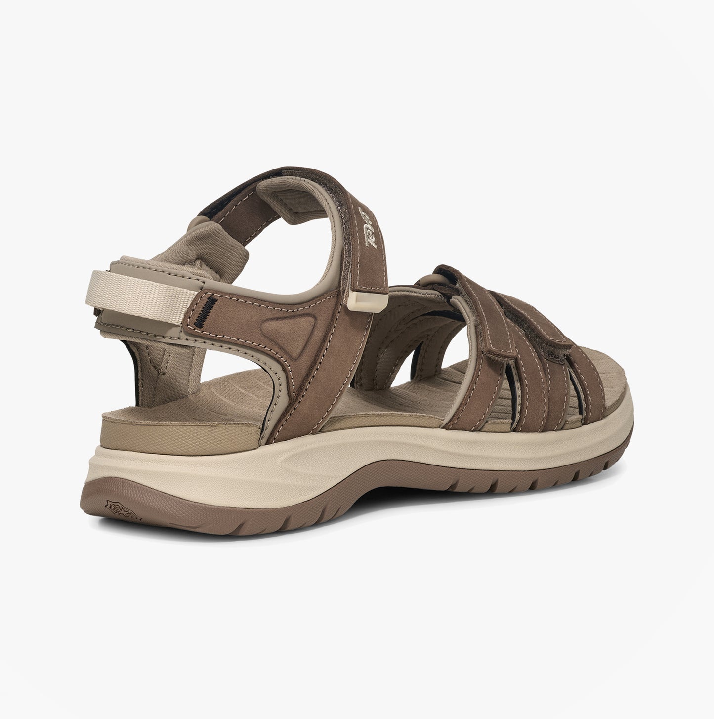 Teva TIRRA SPORT LEATHER Womens Cross Strap Sandals Caribou